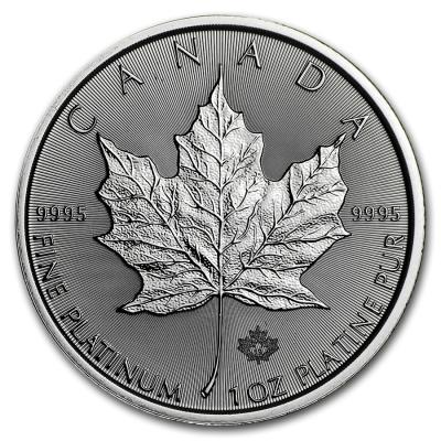 50 dollars Maple Leaf Platinum 1 oz
