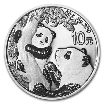 10 yuan Panda Ag 30gr.