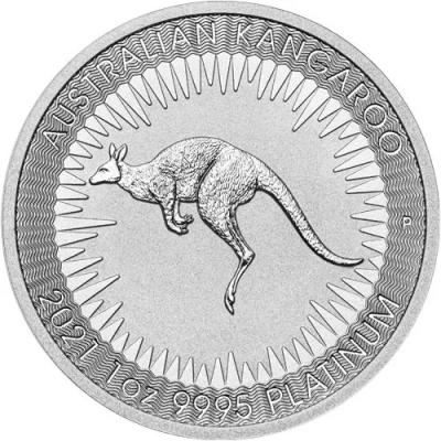 100 dollars Kangaroo Platinum 1 oz